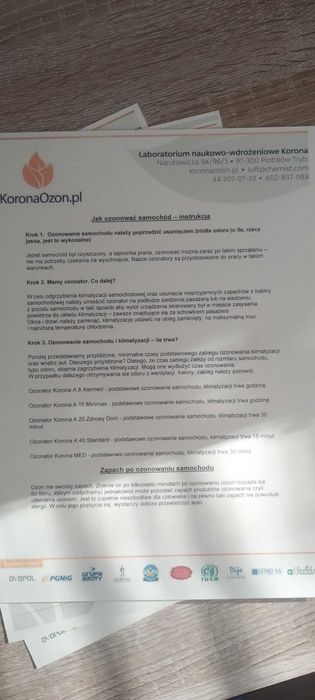 Generator Ozonu Korona A10