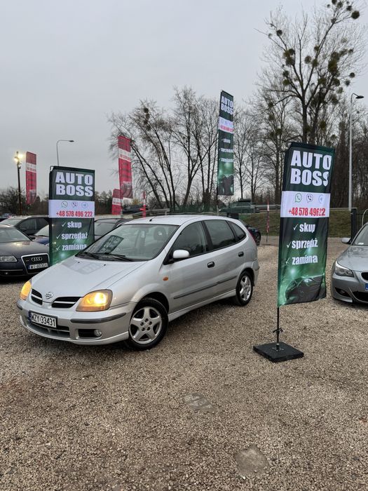 Na Sprzedaż Nissan Almera Tino 1.8B/oszczędny/bez rdzy/klima/fajny st