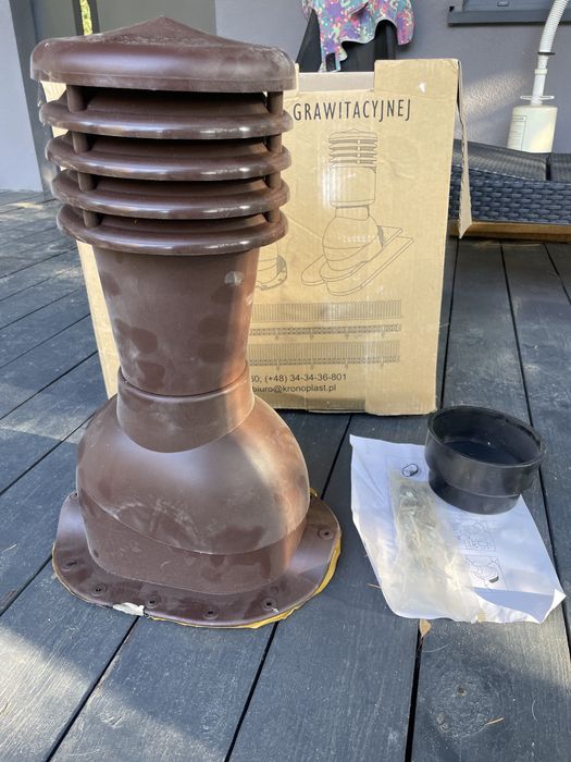 Kominek wentylacyjny 110mm krono-plast