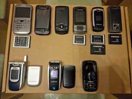 Lote de 18 telemóveis de várias marcas