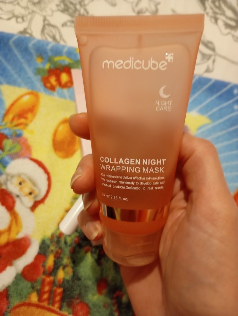 Kolagenowa maska ​​na noc