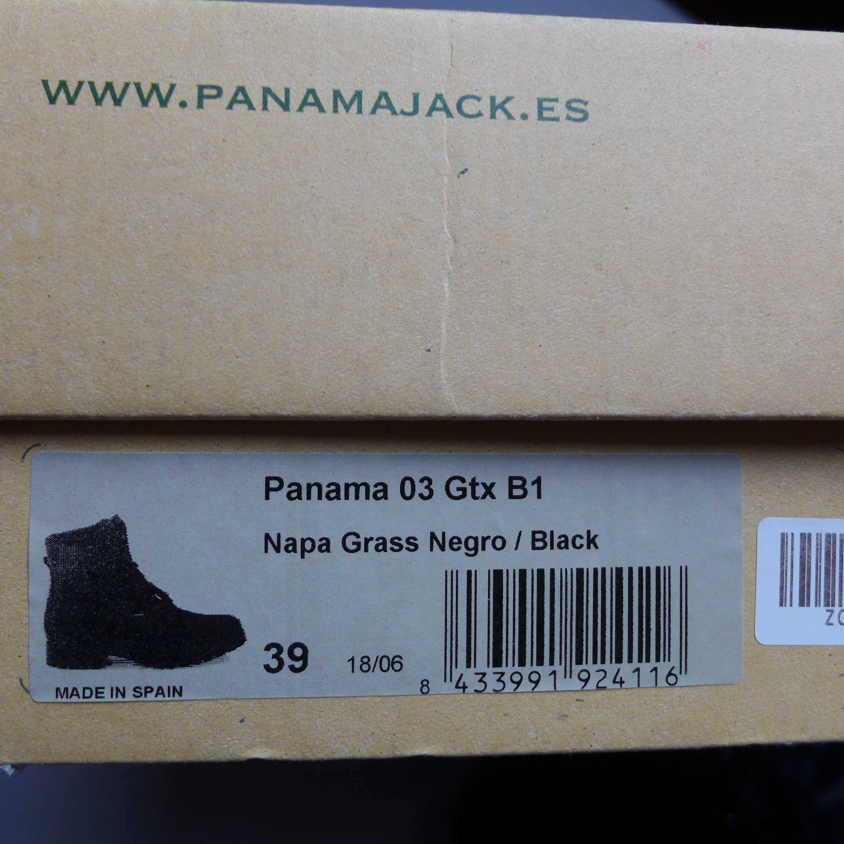 PANAMA JACK GTX goretex buty górskie trapery wyprawowe timberland 39