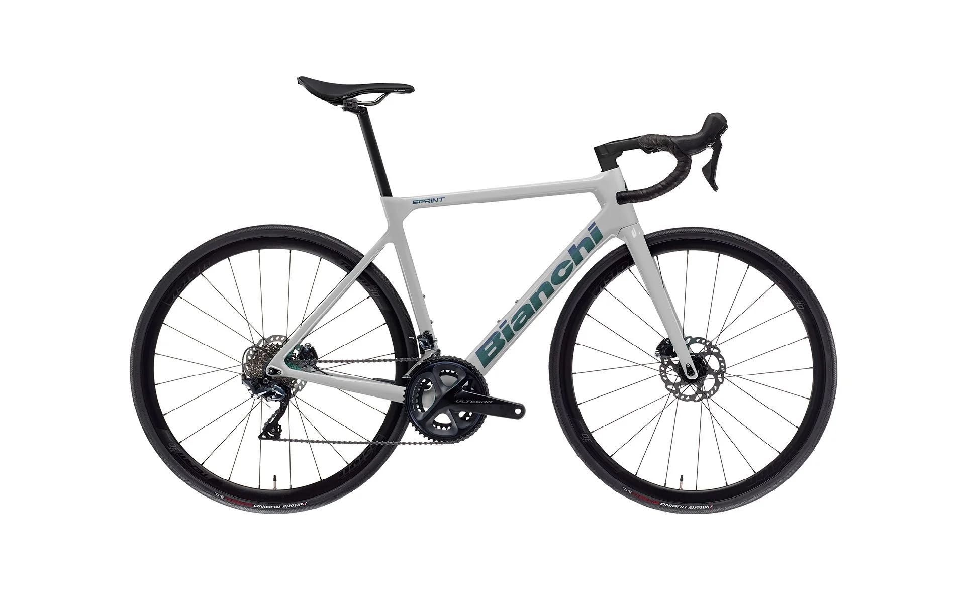 Nowy rower szosowy Bianchi SPRINT DISC 105 Di2 - Light Grey rozm. 55