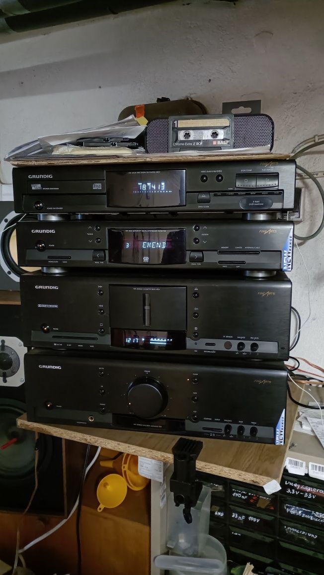 Wieża Grundig V21 zestaw służył mi pare lat