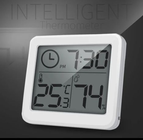 Годинник з датчиком вологості та температури