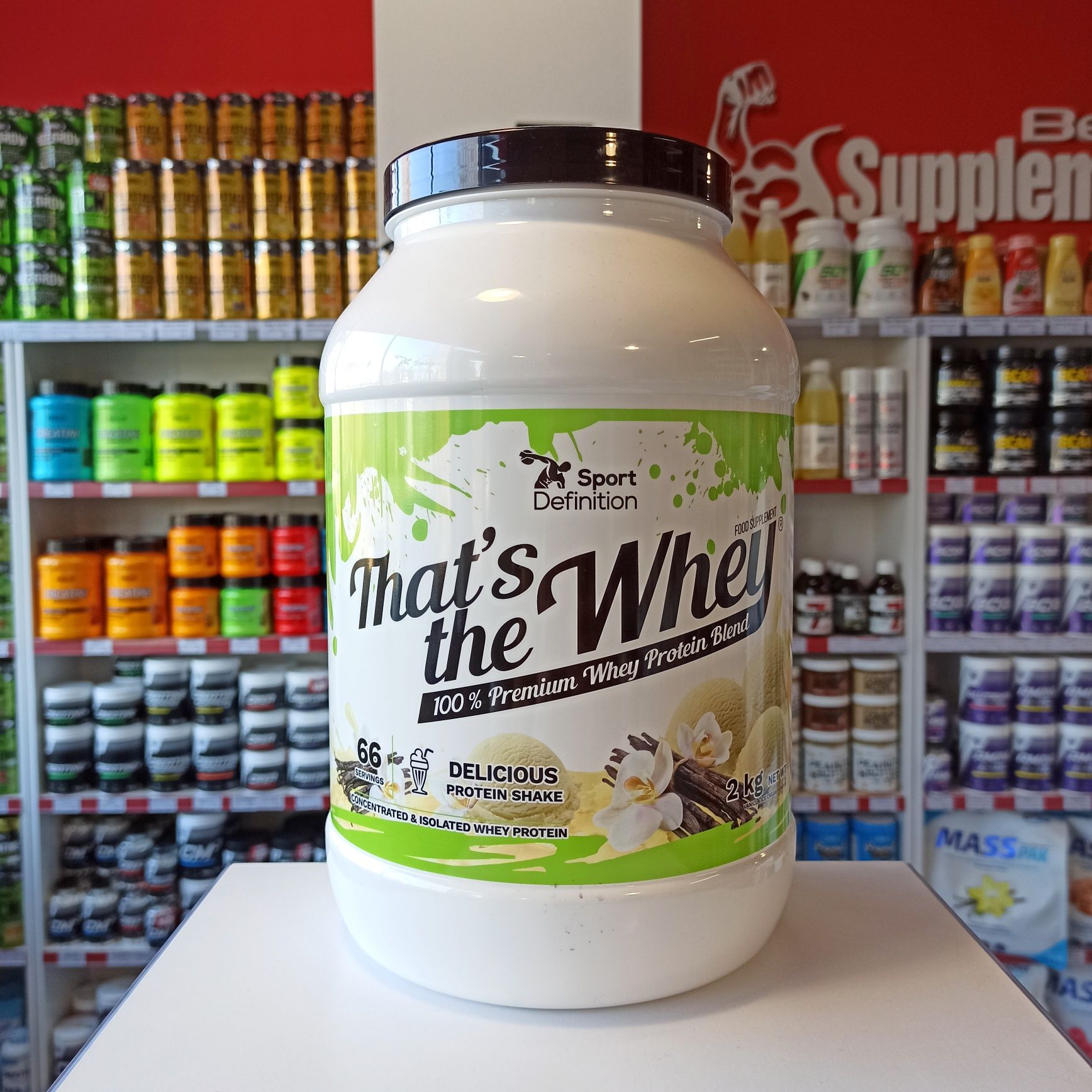 That's The Whey 2000g Białko WPC WPI Odżywka Białkowa lody waniliowe