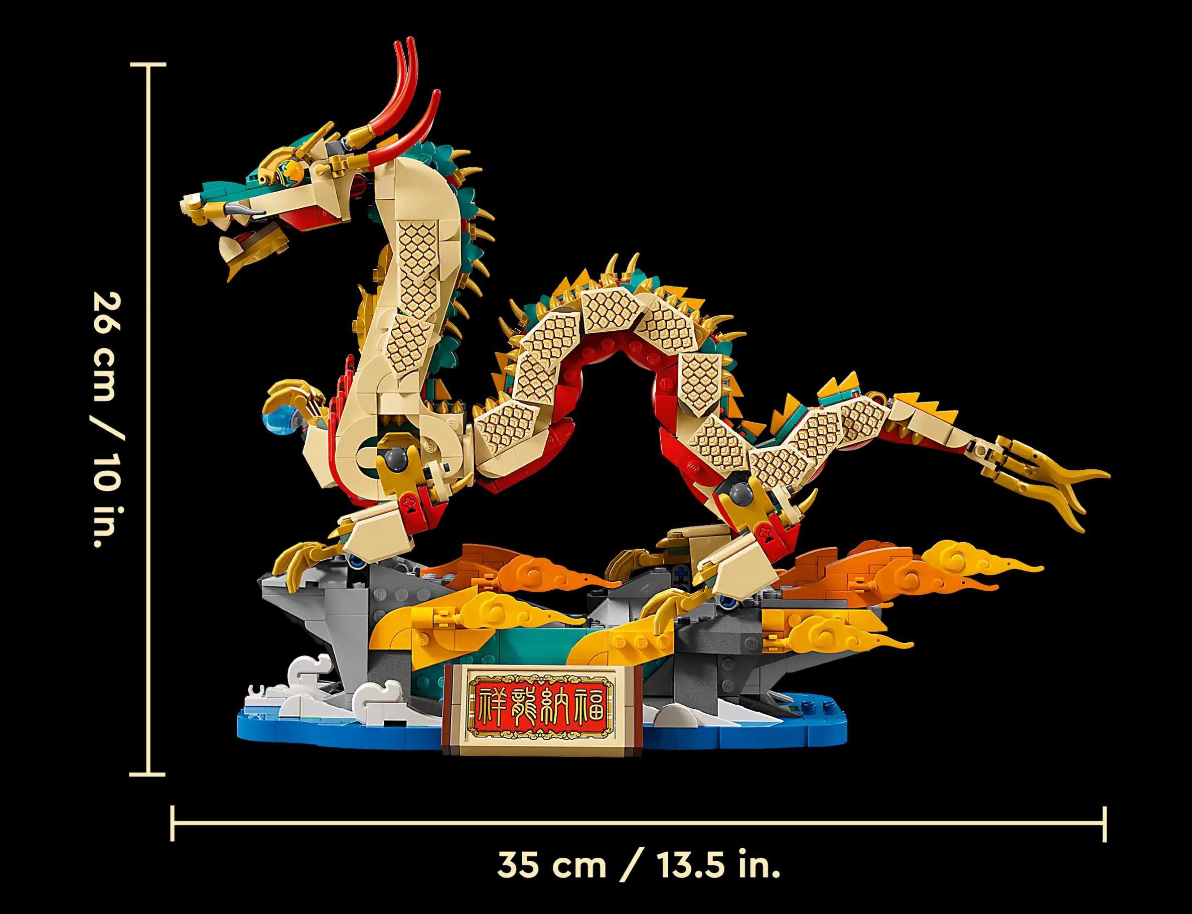 Lego 80112 Auspicious Dragon - Novo e selado