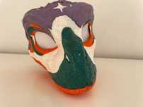 Maska raptor. Furri