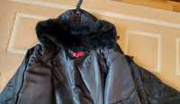 Куртка зимняя мужская капюшон меховый новая