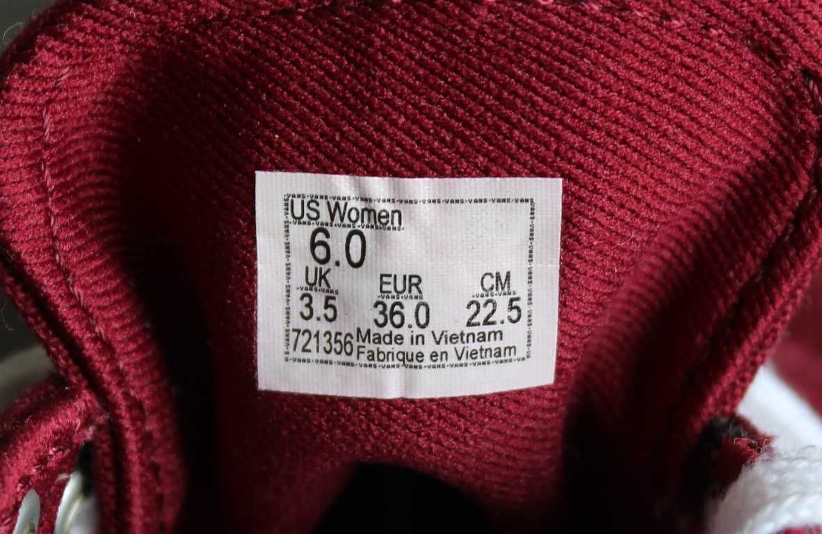 Кеди VANS Оригінал 36-36.5р