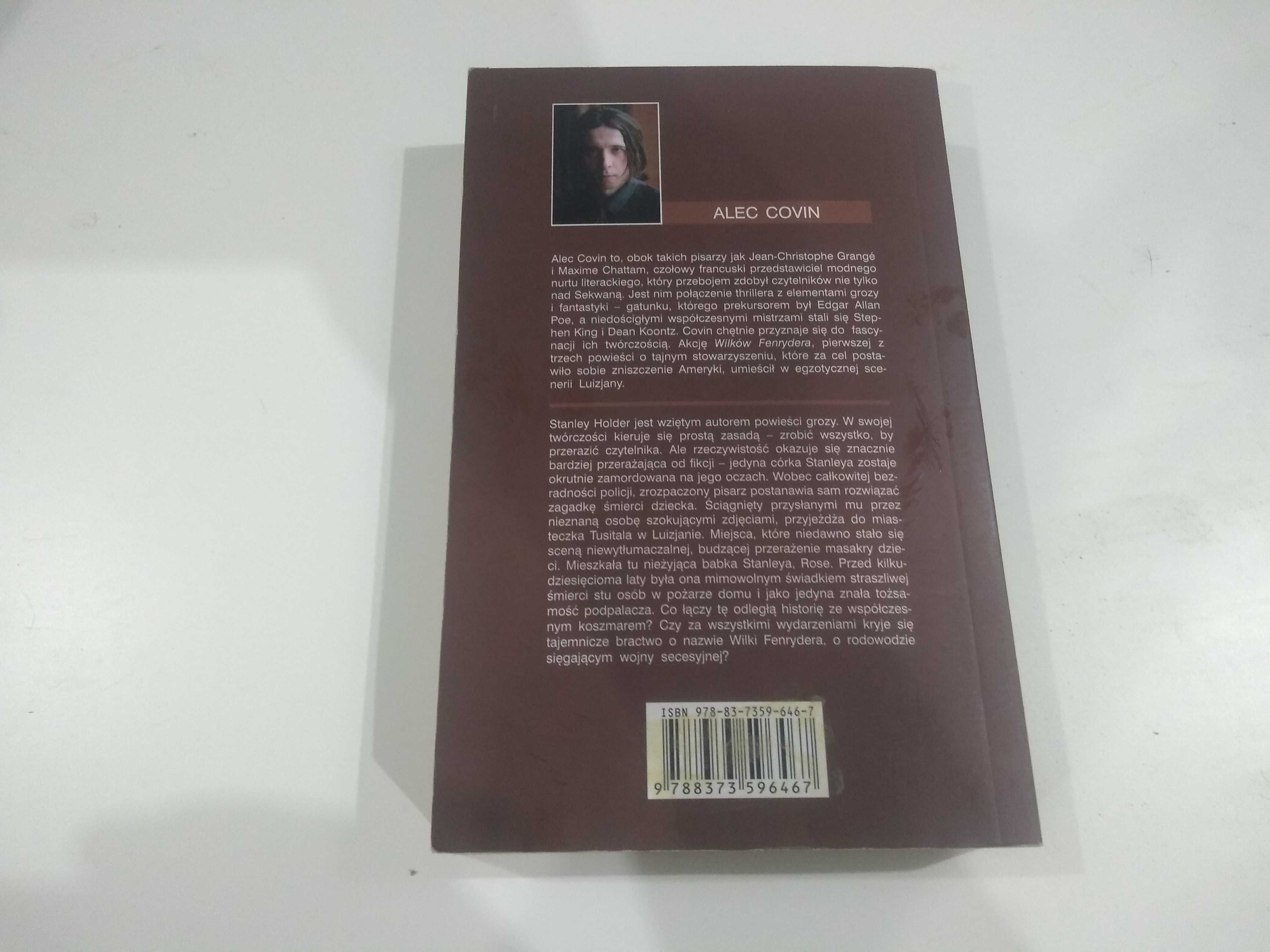 Dobra książka - Wilki Fenrydera Alec Covin (PM)