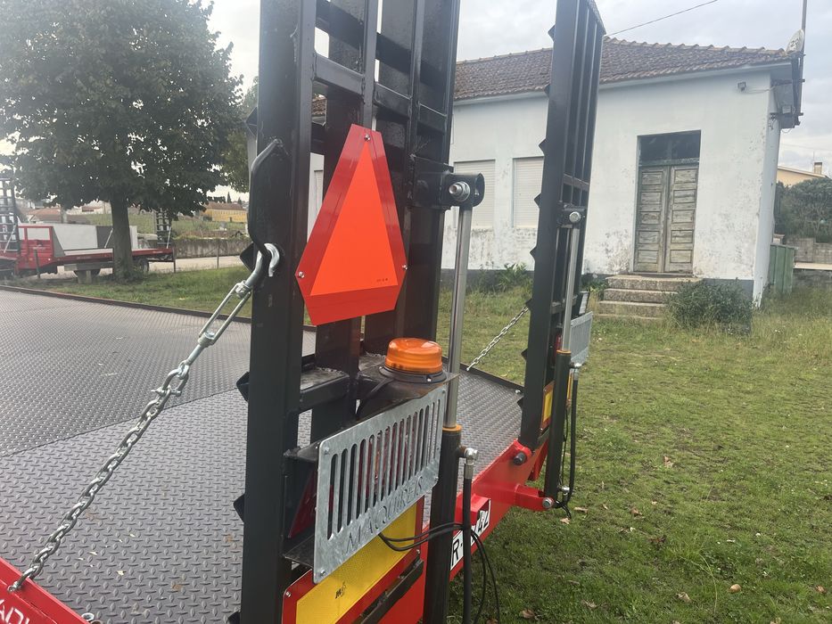 Reboque agricola porta maquinas 10t