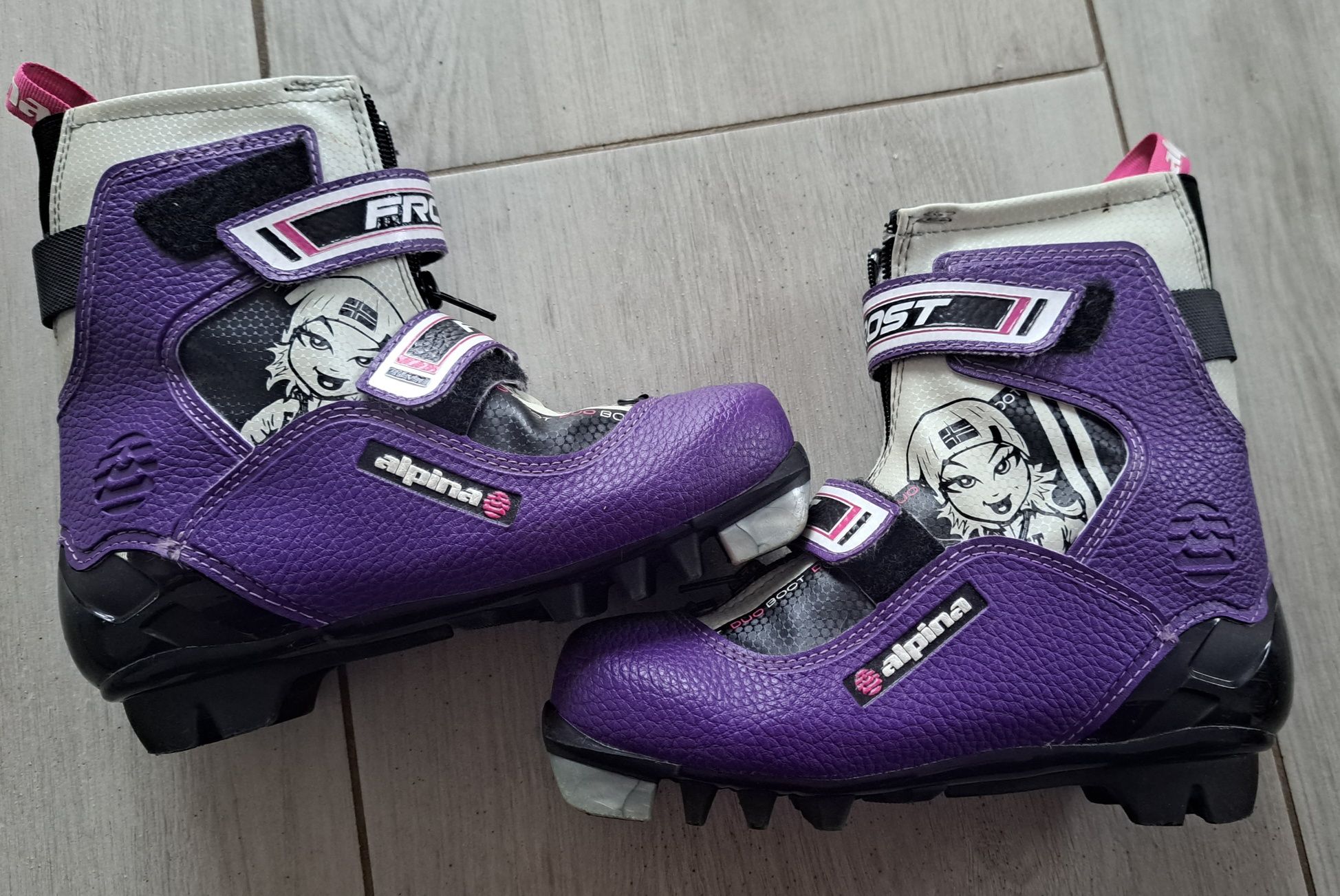 Alpina - dziewczęce buty na narty biegowe rozm 32