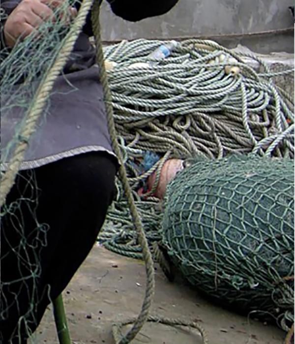 Material para a pesca : vários tipo de boias, cordas, etc