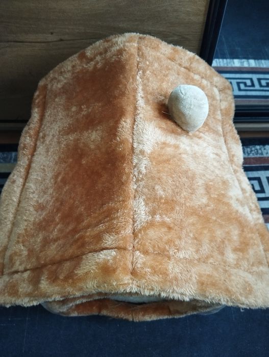 Ciepła zimowa pluszowa buda dla psa kota kojec