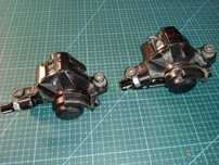 Zacisk hamulcowy Shimano BR-M375 Przód i tył adapter PM/FM 160mm