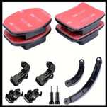 Uchwyt na kask przyklejany do kamery DJI GoPro