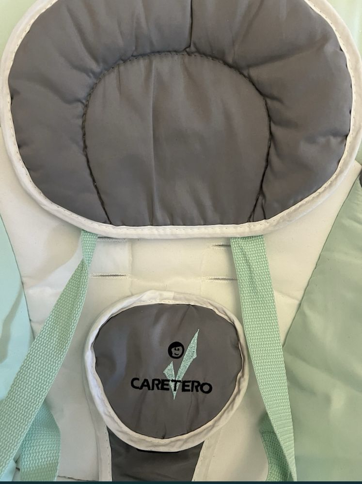 Leżaczek / huśtawka Caretero loop stan idealny od 2miesiąca do roku