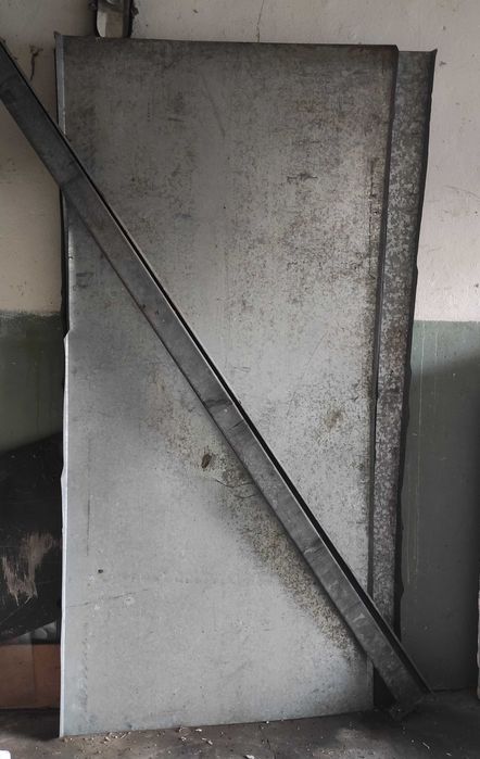 Оцинкований лист 1мх2мх0,5 мм