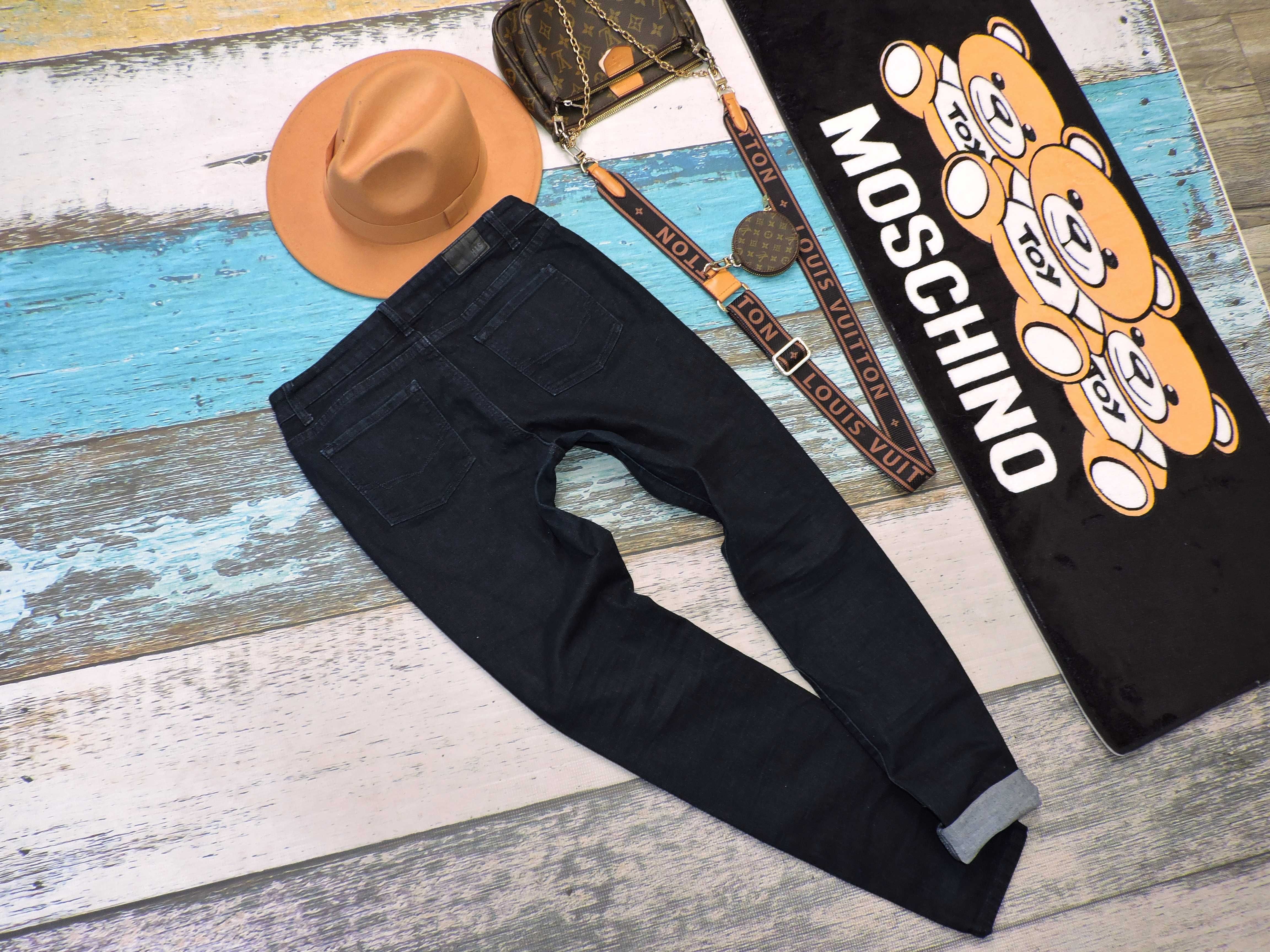 H.I.S Oryginalne spodnie  rurki jeans r 29/30