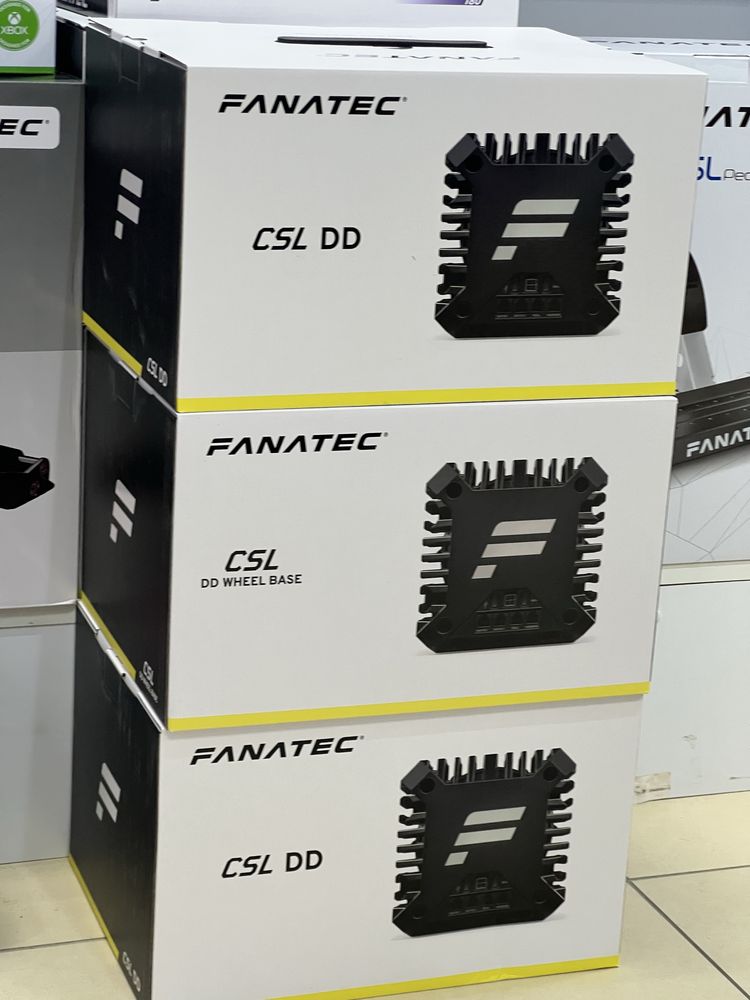 Direct Drive Bases Fanatec CSL DD 5nm (QR2) NEW! В наявності! Магазин!