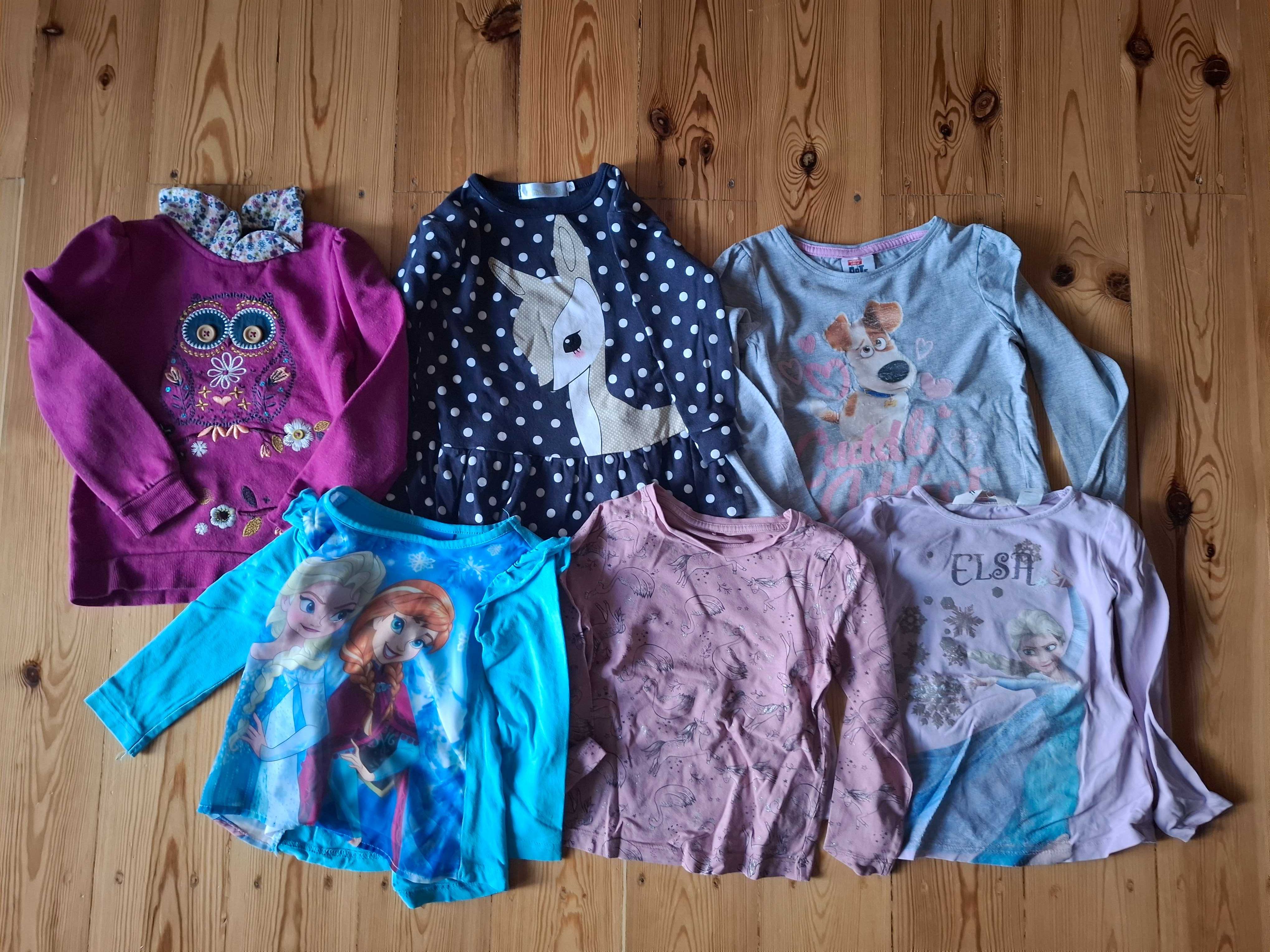Paka ubranek dla dziewczynki 2 lata 92cm