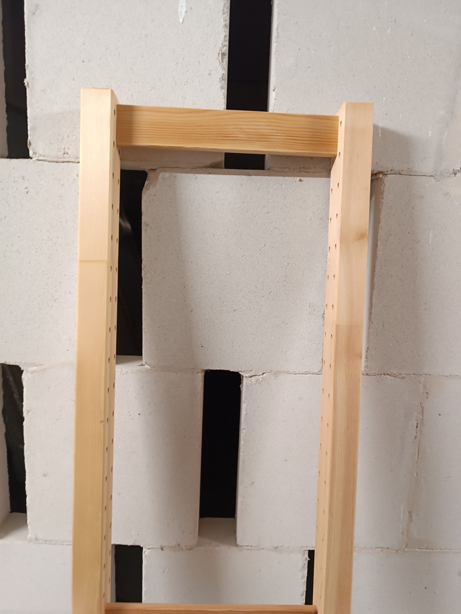 4x Półka(83cm) + 1x Część boczna(179cm) do sosnowych regałów IKEA Ivar