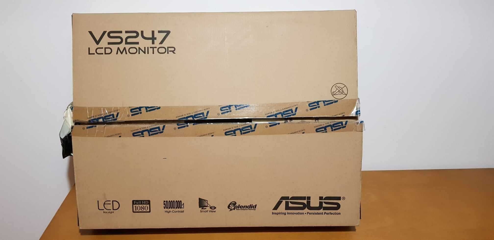 Monitor ASUS VS247 LCD FullHD 1080p, Smart View, 23,6 Polegadas