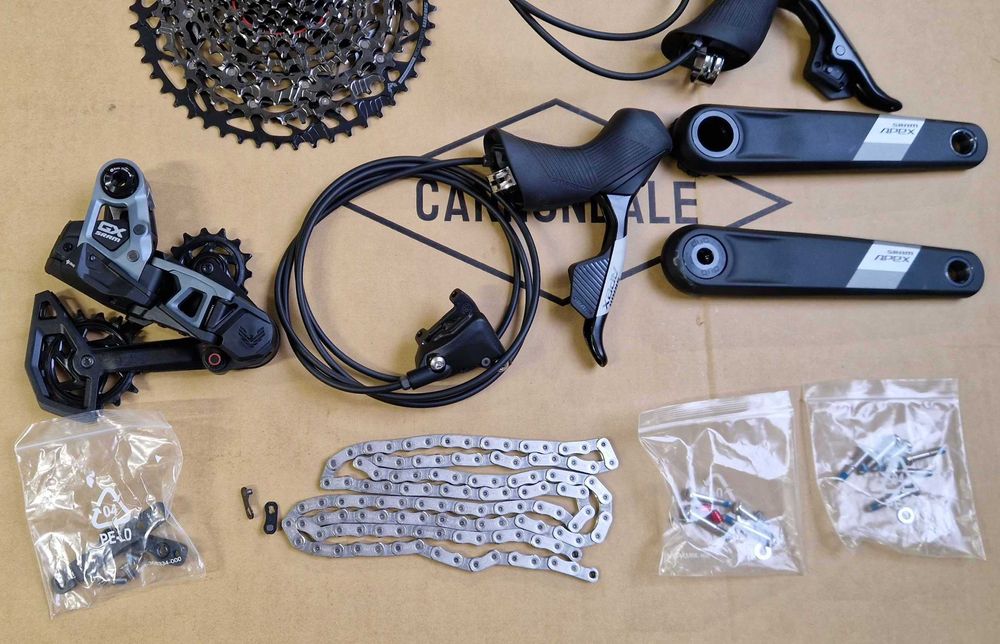 Grupa Sram GX t-type/Apex AXS do Gravela 1x12