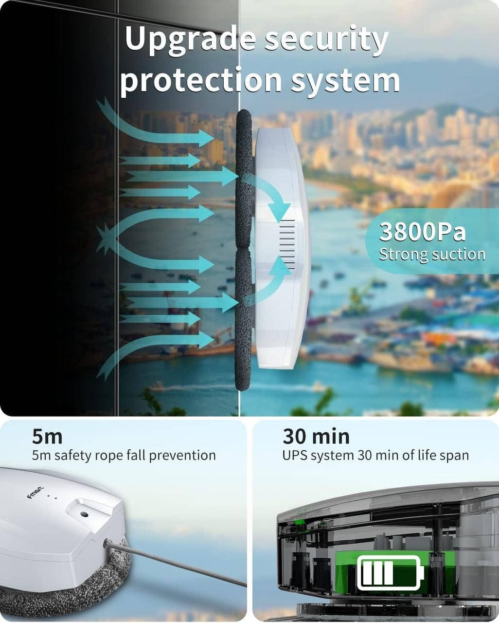 Робот для миття вікон FMart T8 Pro