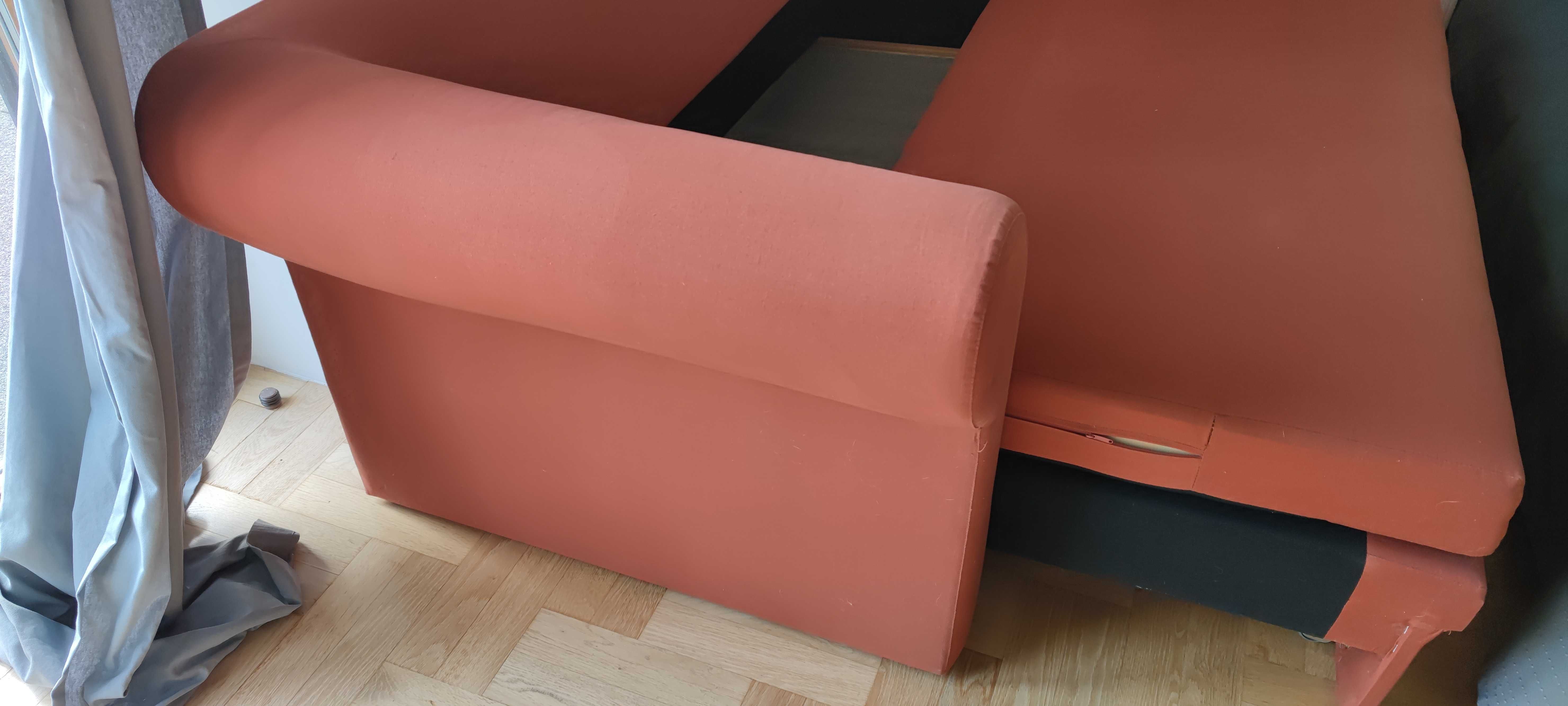 Sofa rozkładana Lulea IKEA funkcja spania dla dwóch osób 140cm