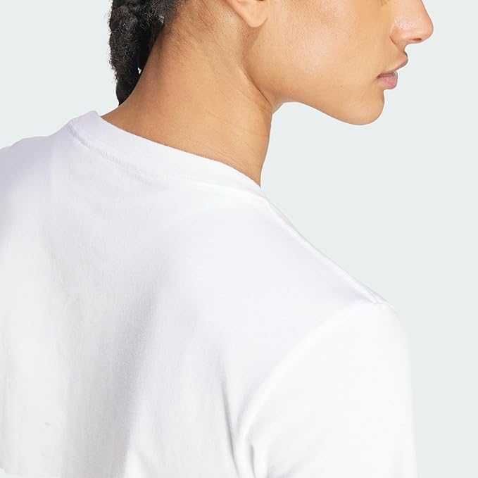 Damska Koszulka T-shirt ADIDAS XS Essentials Logo Tee Biały