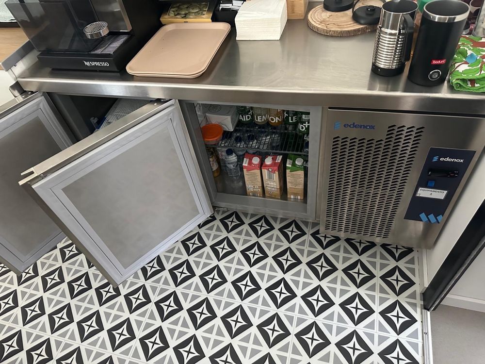 Bancada refrigerada Edenox 1492x600x850