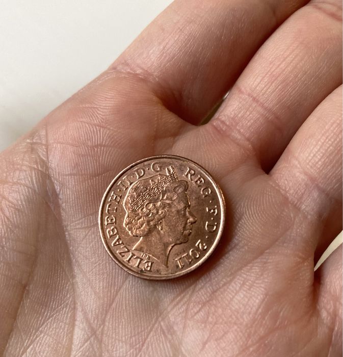 One penny Wieka Brytania 2011 rok