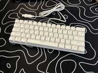 Klawiatura mechaniczna BD61 60% biała