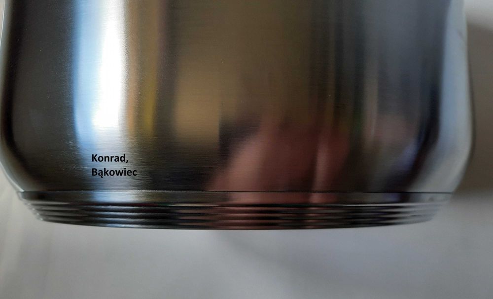 Wysoki Garnek 5L litrów 20cm Stal NIERDZEWNA INDUKCJA,Gaz..na Indukcję