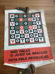 Cartaz politico antigo para eleições de 1975