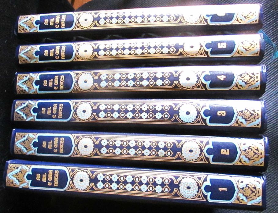 As Mil e Uma Noites, em 6 volumes, com edição de luxo