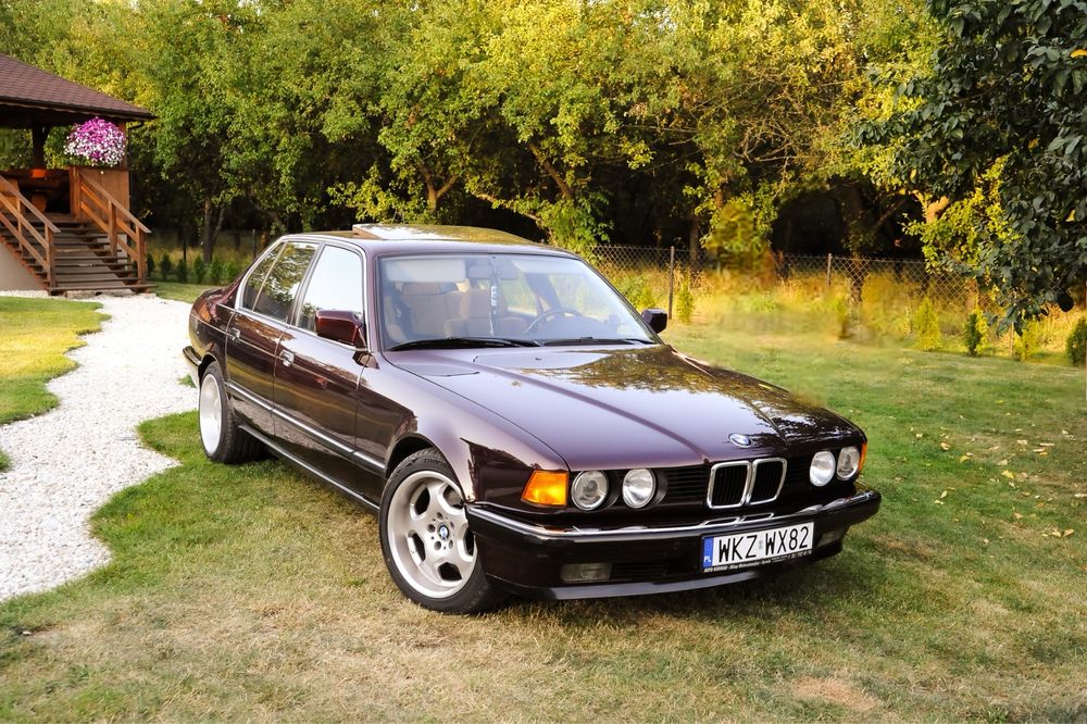 Wynajem BMW e32 do ślubu