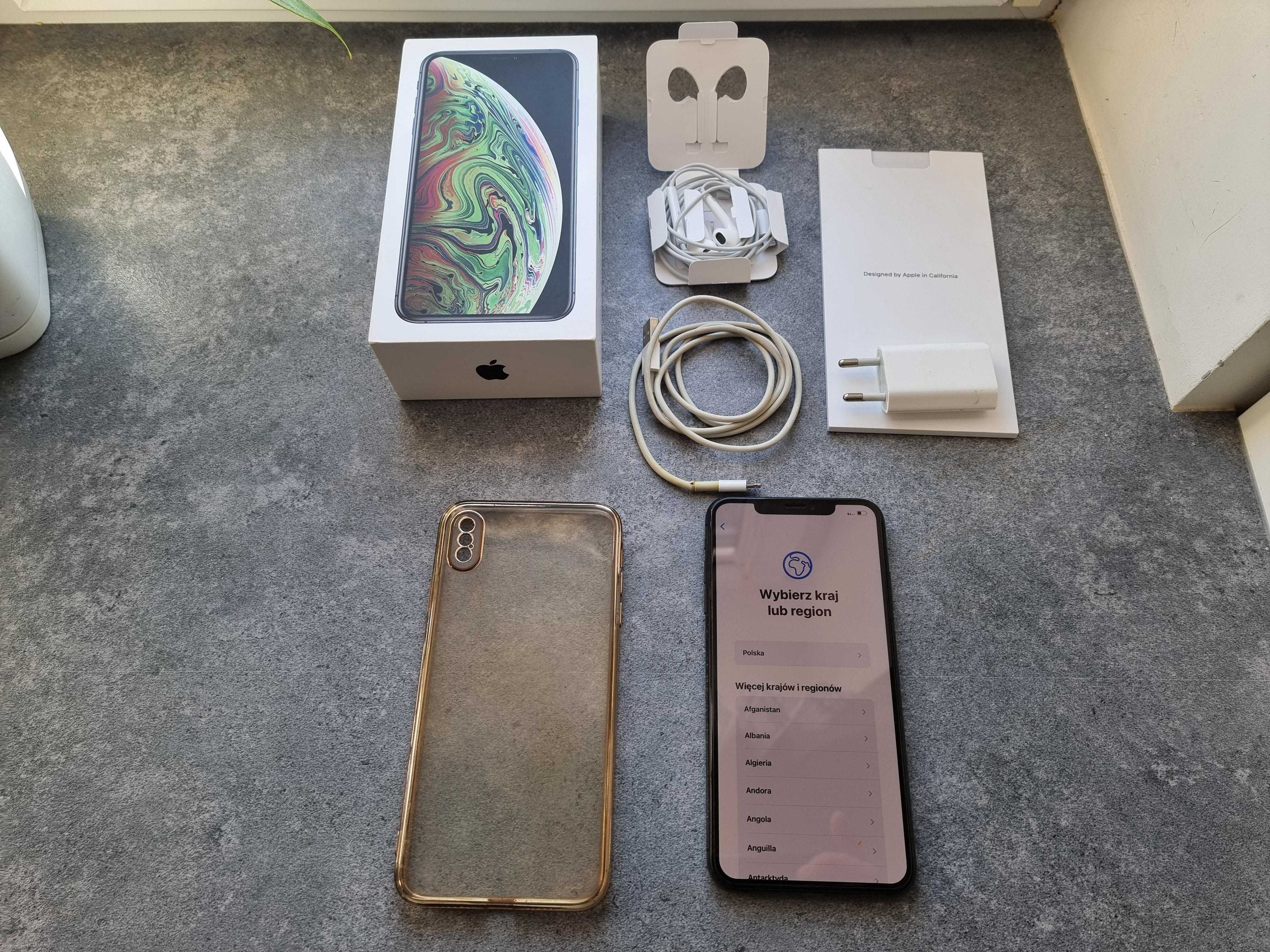 Apple iPhone XS Max - Space Gray - 4/64GB - bateria 83%