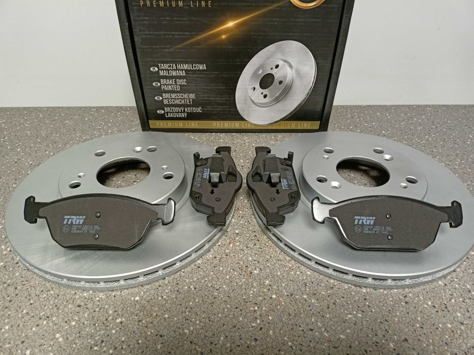 Honda Civic 06-,CR-V 02- Tarcze hamulcowe przód + klocki kpl./