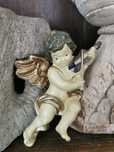 Aniolek putto amorek cherubin retro vintage