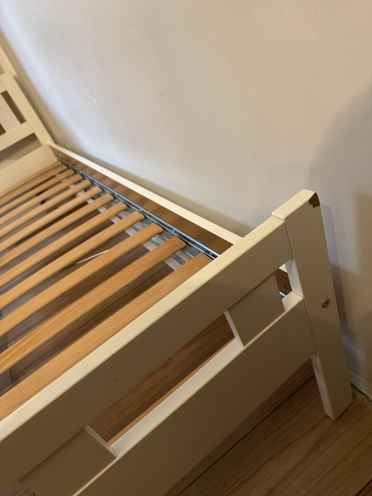 IKEA KRITTER Rama łóżka z dnem z listew 70x160 cm