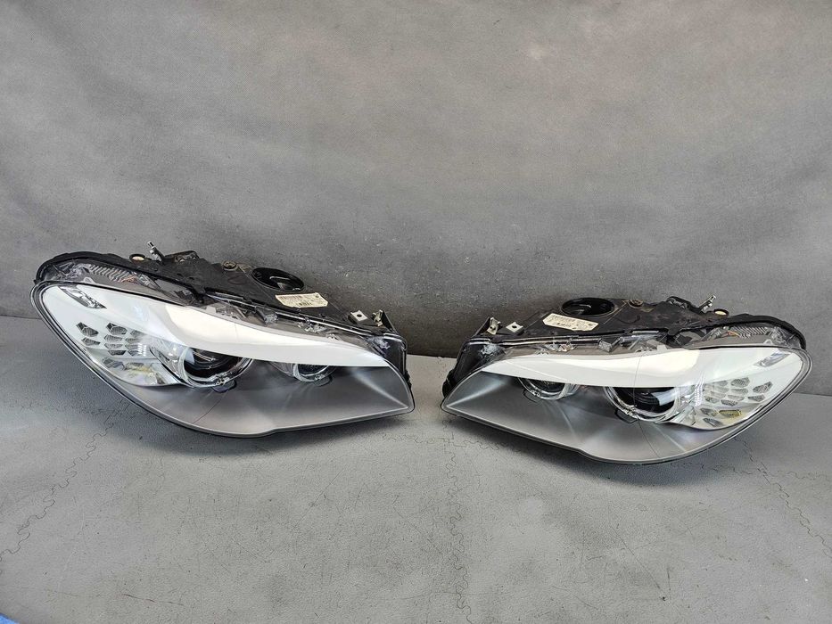 Bmw F10 F11 Lampy Przód Przednie Bi-Xenon Skrętny Skrętne Lewa + Prawa