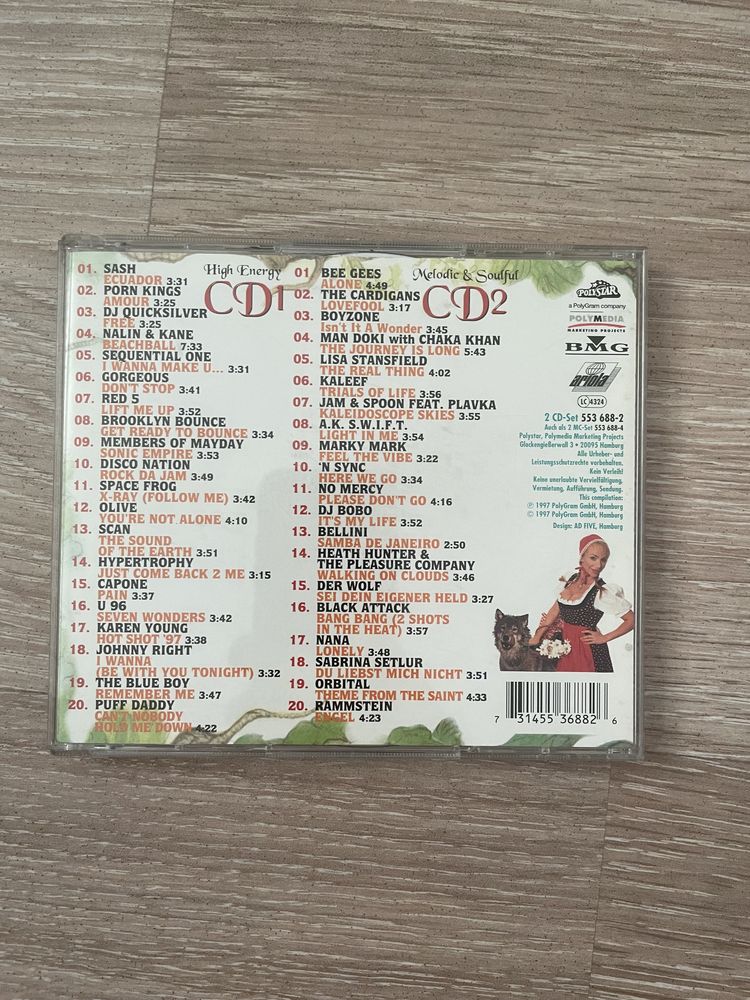 płyta CD Just the best 40 Chart-Breaker sommer’92