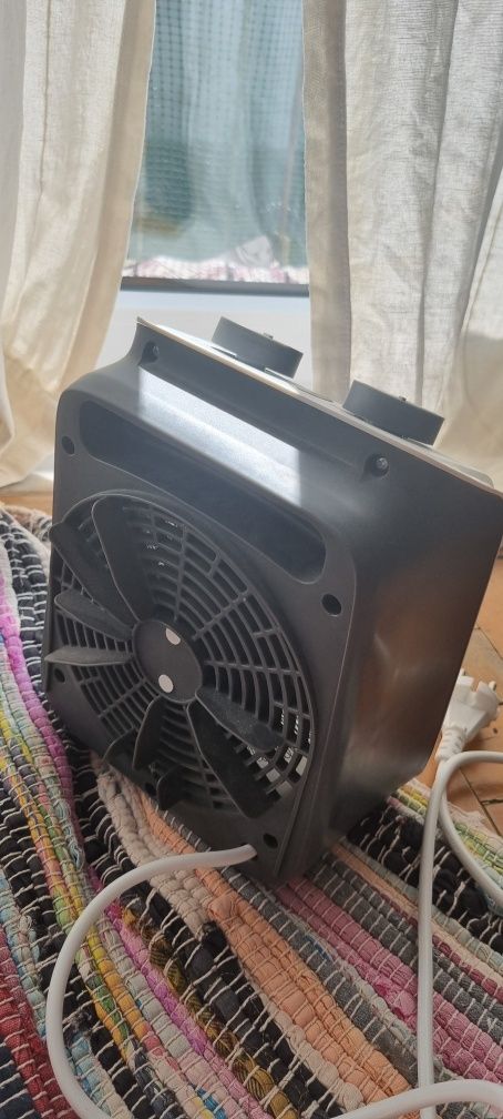 Termoventilador vertical EQUATION FIVE2 2000W CINZENTO ESCURO