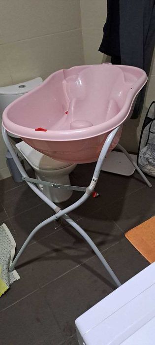 Banheira para Bébé com estrutura incluida