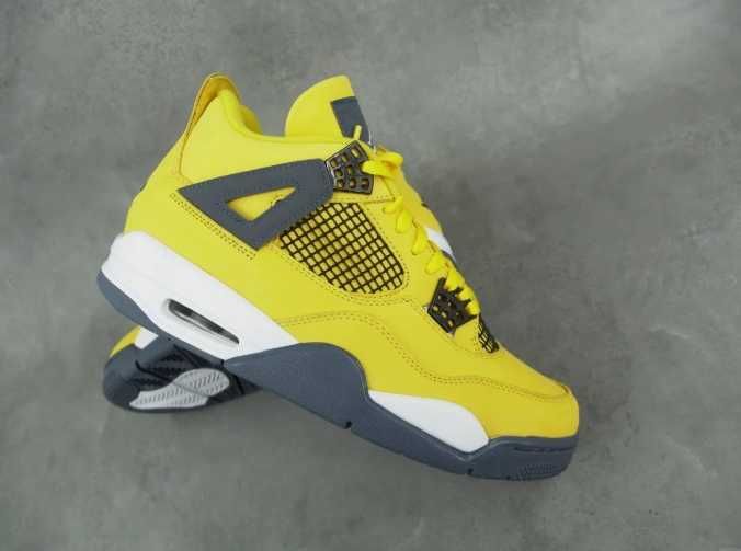 nowy Jordan 4 Retro Lightning Moda rozmiar.46