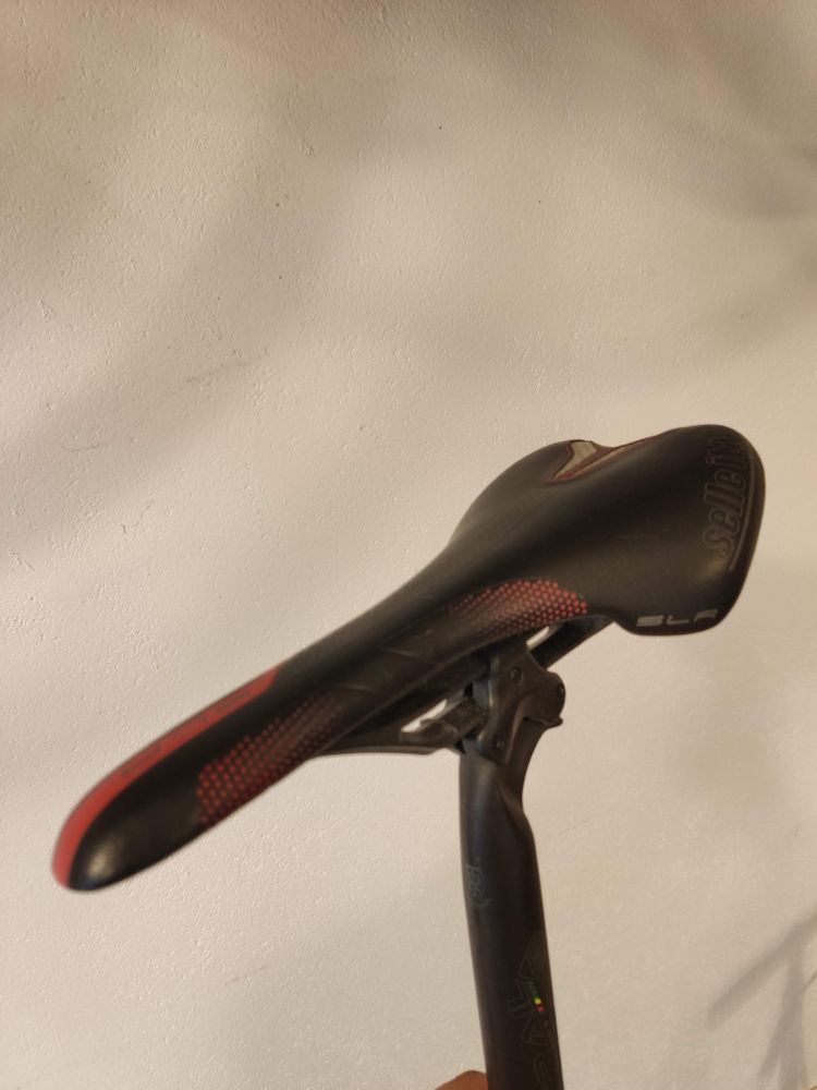 Selle Italia SLR + espigão Ritchey Carbono