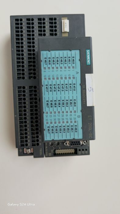 Модулі Siemens ET 200l sc та TB16 sc.